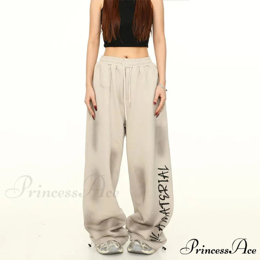 American Graffiti Tall Waist Trousers pants-241228