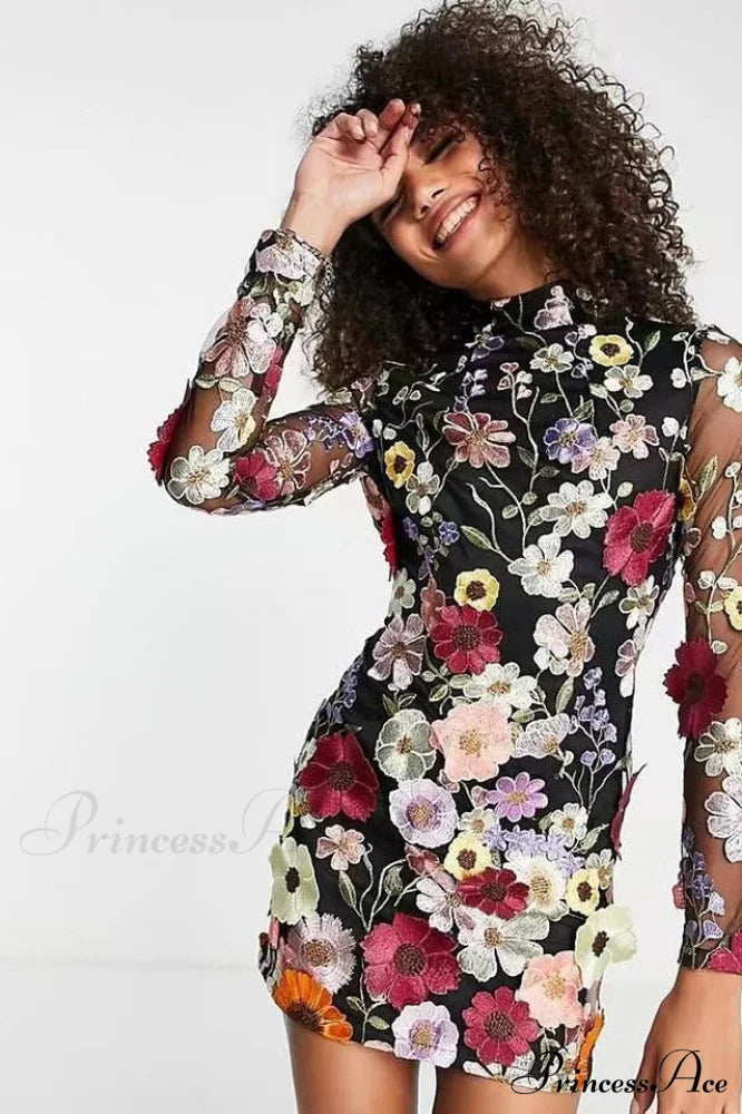 Amy Lynn Stylish Backless Mini Dress S / 2#