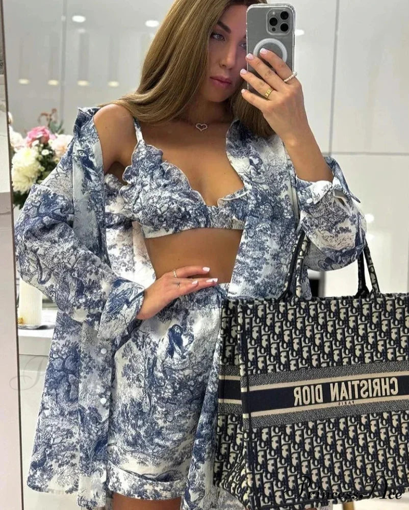 ANN THREE Stylish PIECE SET