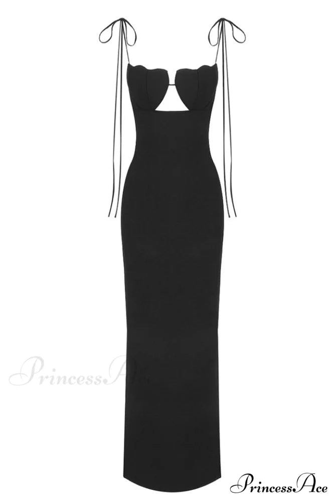 Anna October Stylish Tulip Dress XS / Black