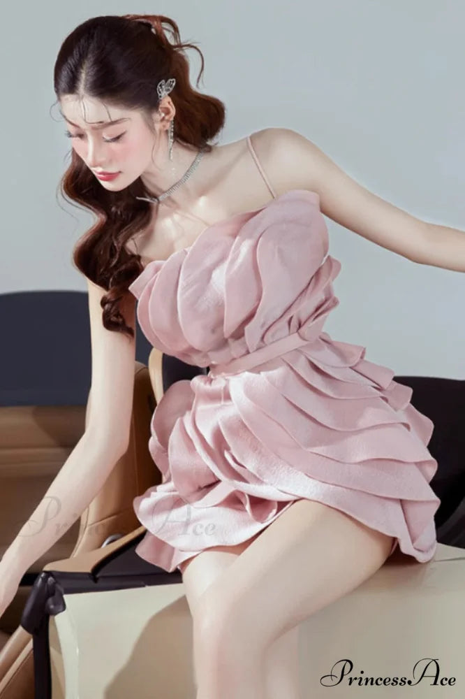 Anna Spaghetti Stylish Ruffle Dress