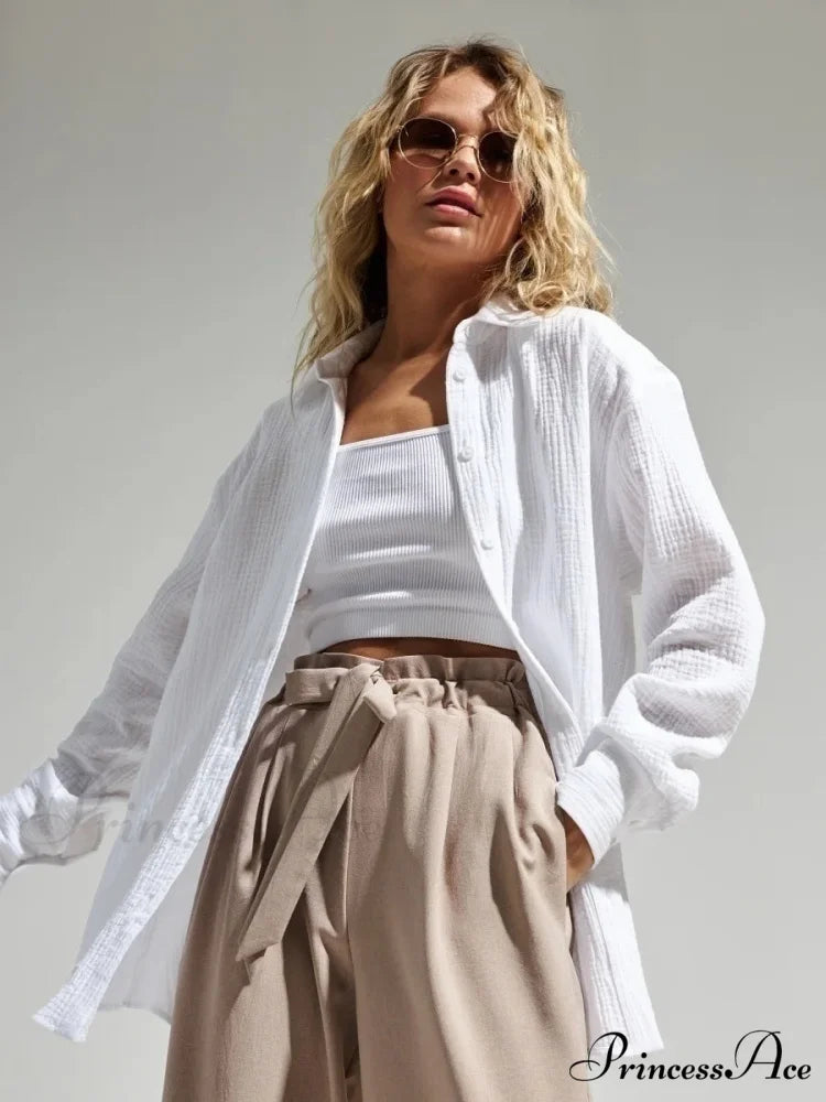 Antique Baggy Blouse blouse-250223