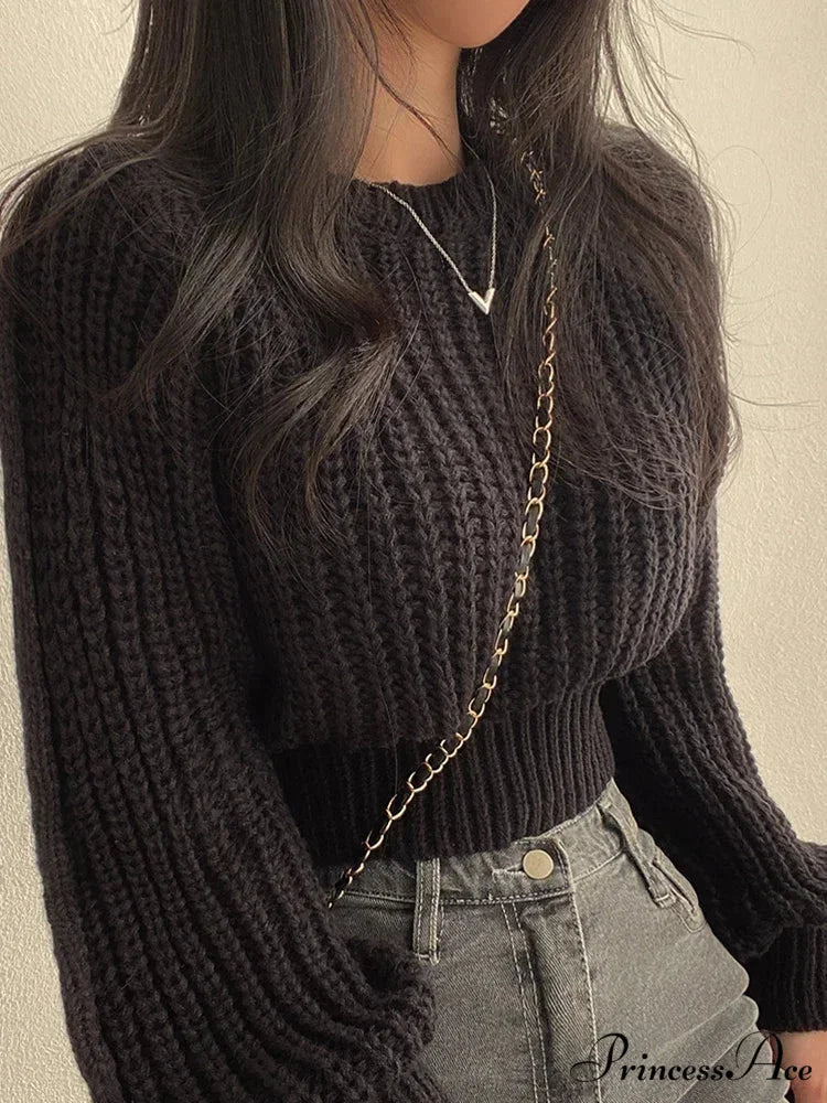 Antique Lantern Extended Sleeve Jumper swraters-241228
