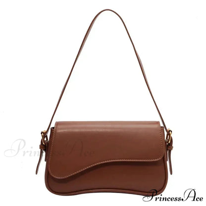 Antique Leather Designer Crossbody Shoulder Bag Red Brown shoulder-250126