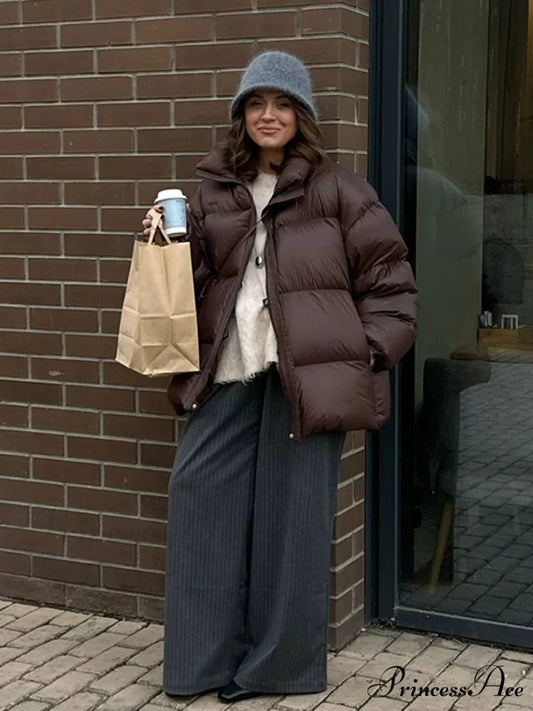 Antique Tan Generous Cotton Coat coats-241228