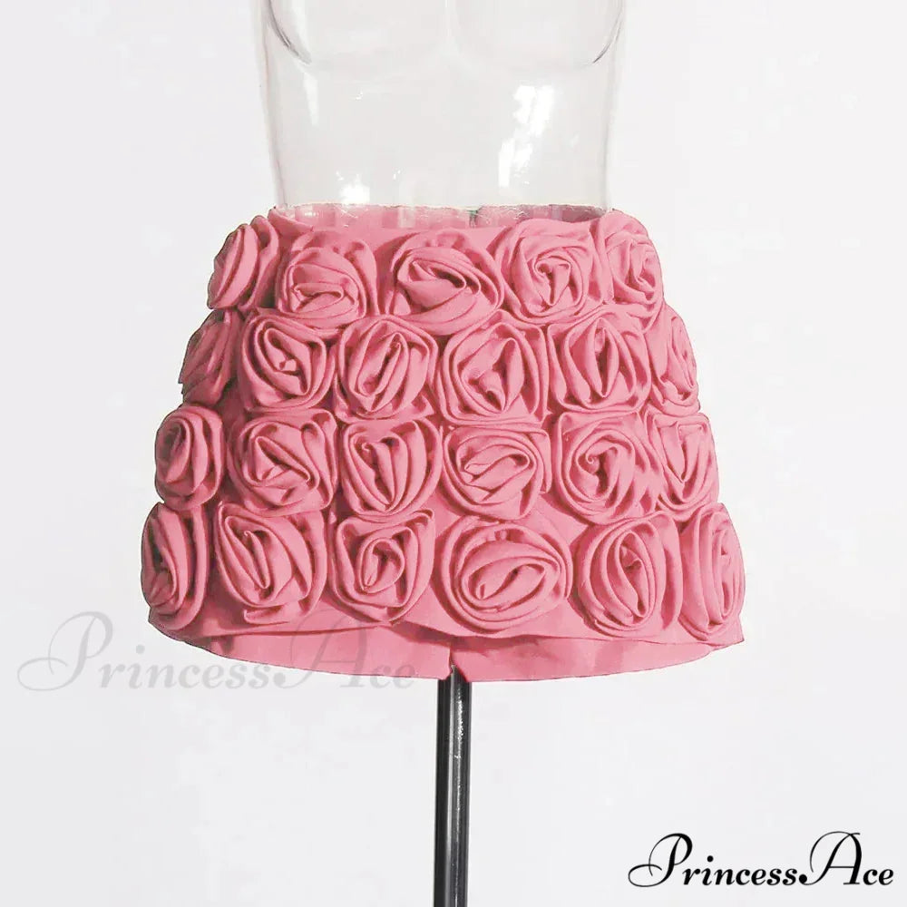 ARIANNA Elegant SHORTS Pink / S