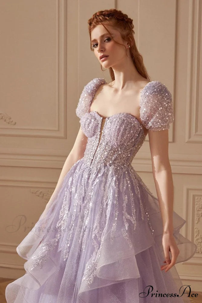 Ariya Embellished Graceful Maxi Dress