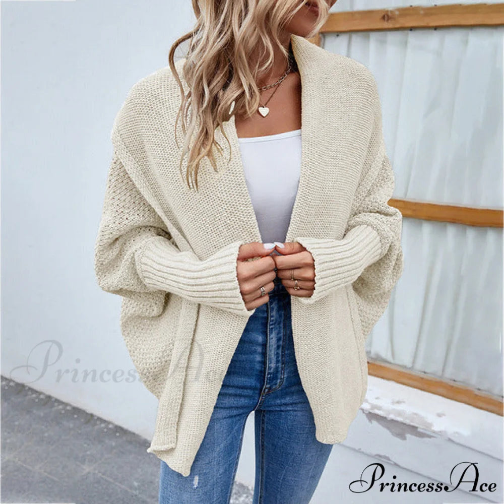 Arm Batwing Cardigan Apricot / S