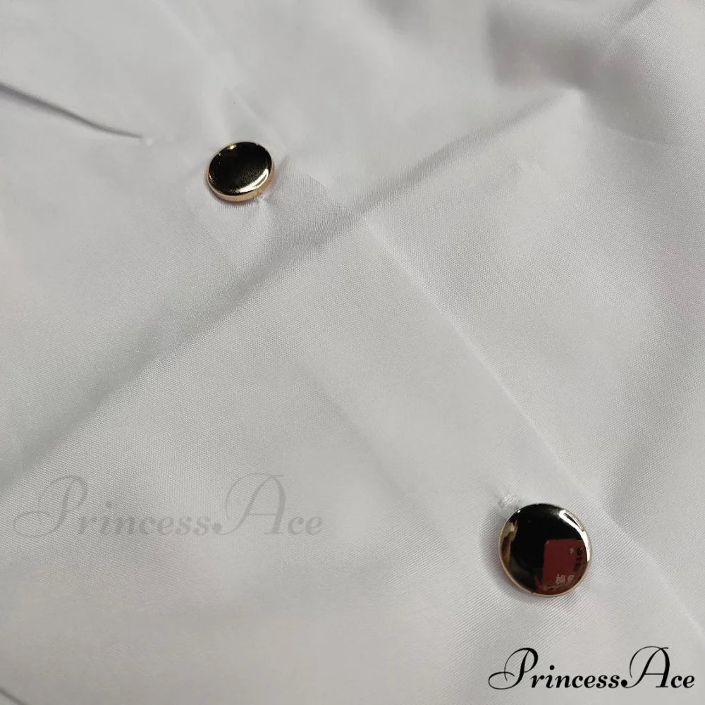 Arm Button for Neckline Colored Top Solid Long Standing Basic Women