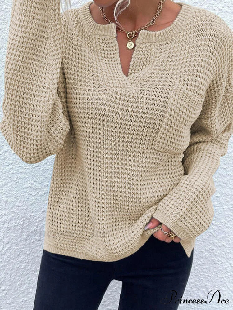 Arm Notched with Long Sweater Detail