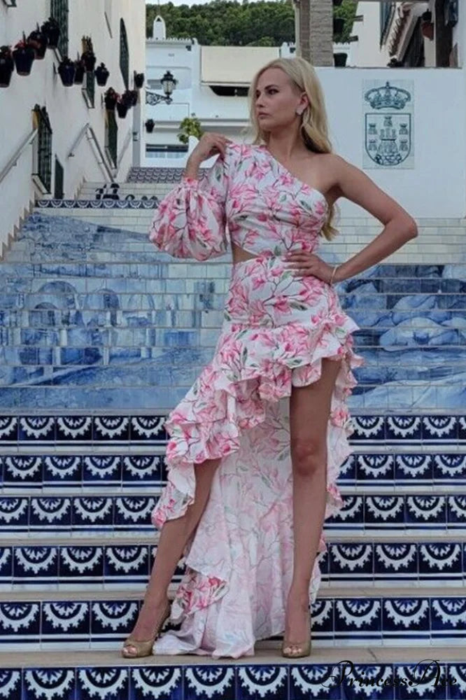 Asfrid Printed Stylish Maxi Dress