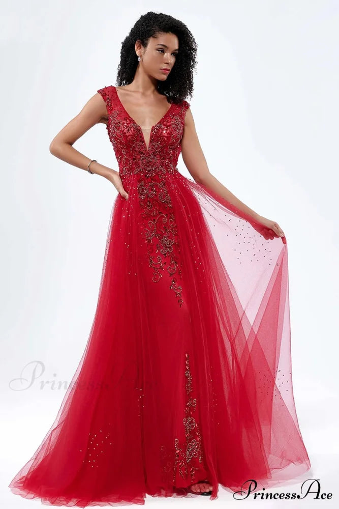 Asheville Embellished Graceful Backless Maxi Dress