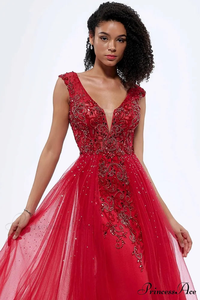 Asheville Embellished Graceful Backless Maxi Dress