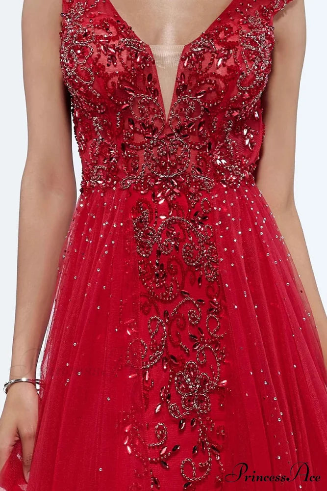 Asheville Embellished Graceful Backless Maxi Dress