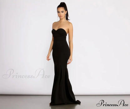 Aspyn Strapless Sweetheart Charming Mermaid Formal Dress
