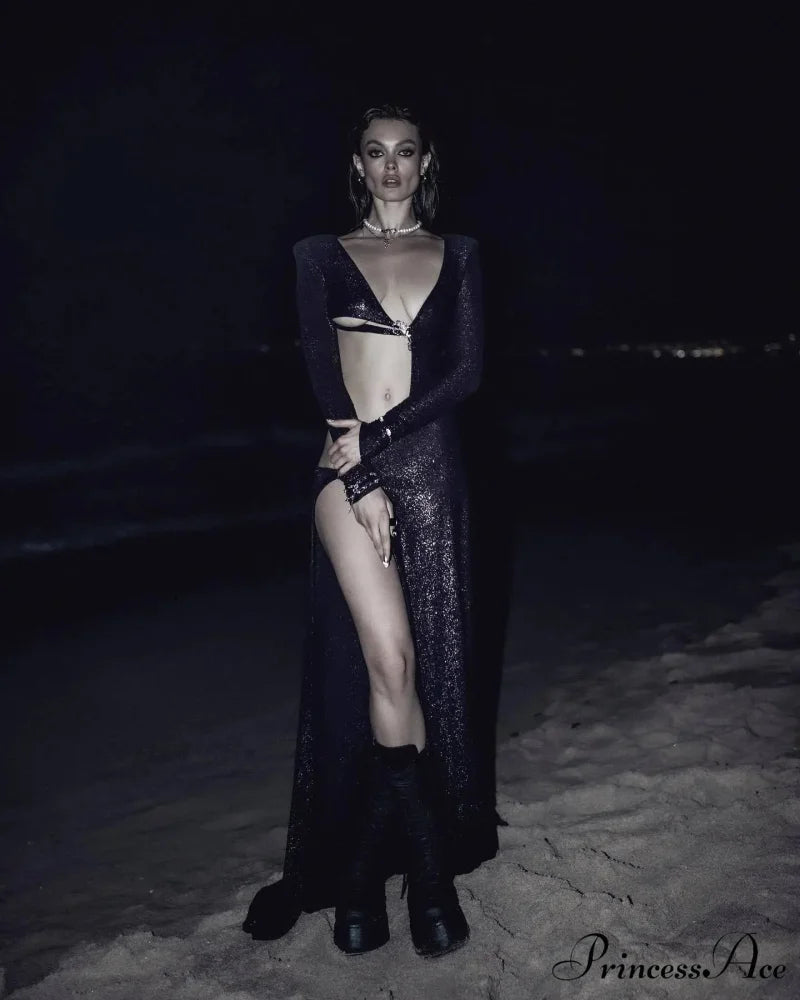 Asymmetrical Backless Party Dress