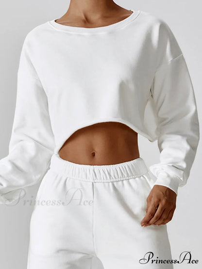 Athflow Charming Crop Sweatshirt