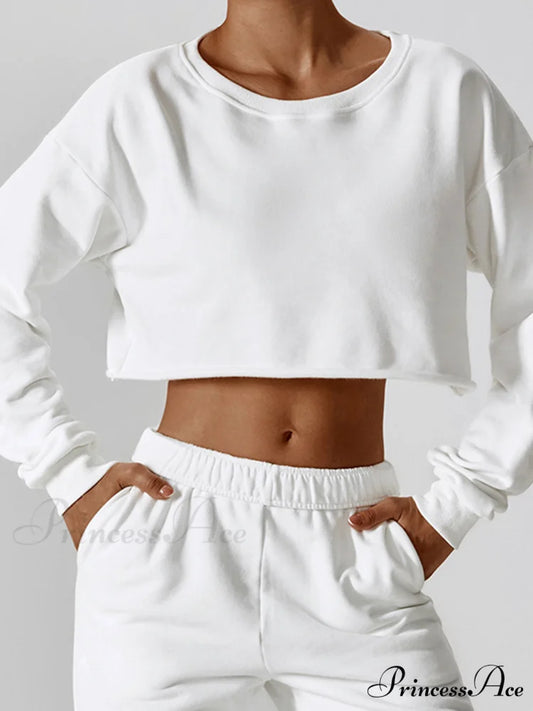 Athflow Charming Crop Sweatshirt