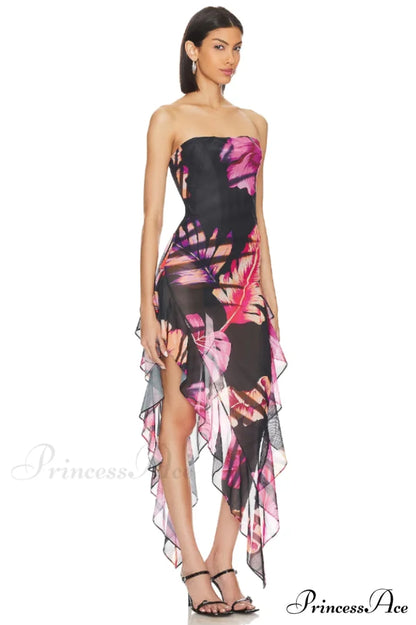 Atlas Tropical Stylish Leaf Dress