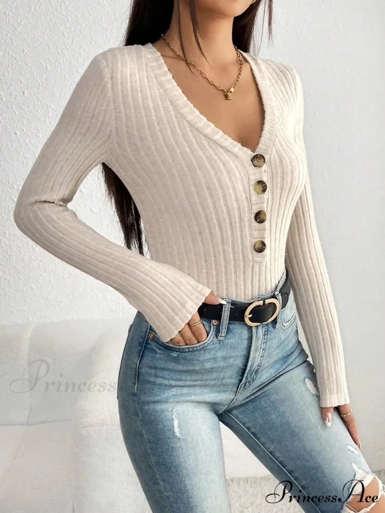 Attractive Slimming Le Yin One-Piece Button Base Coat Women knittop-250126