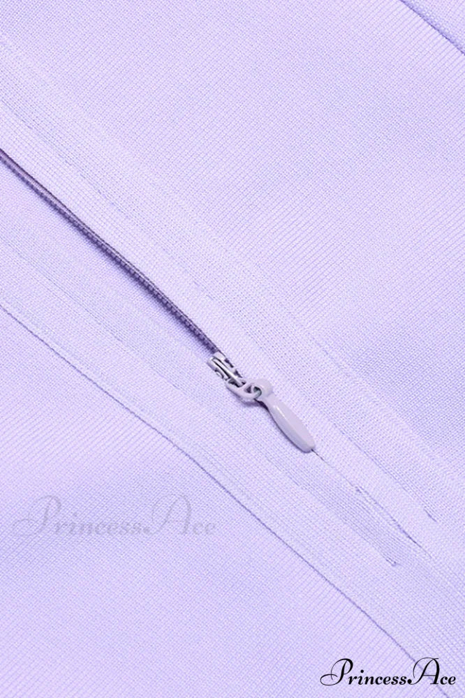 Aurelian Embellished Strap Charming Cut Out Dress