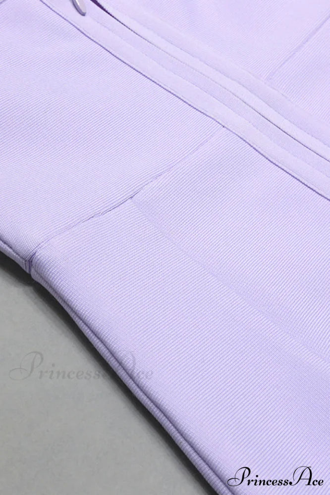 Aurelian Embellished Strap Charming Cut Out Dress