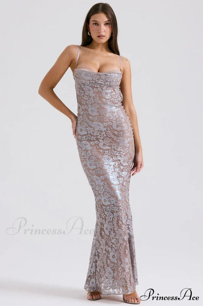 Azzurra Rose Stylish Lace Dress