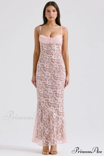 Azzurra Rose Stylish Lace Dress