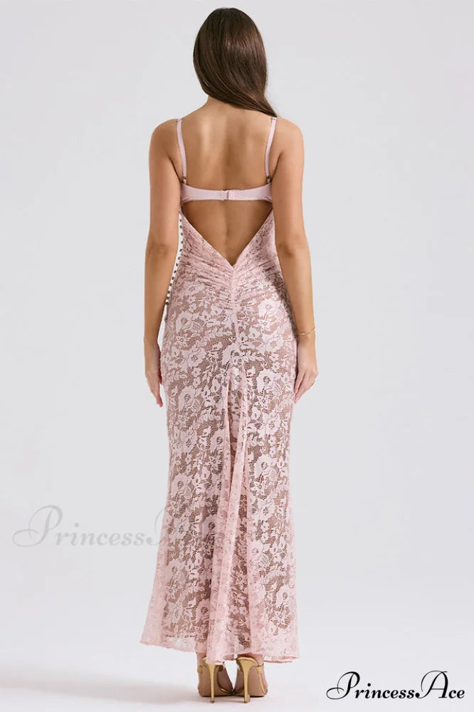 Azzurra Rose Stylish Lace Dress