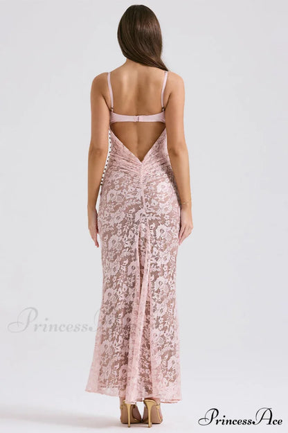 Azzurra Rose Stylish Lace Dress