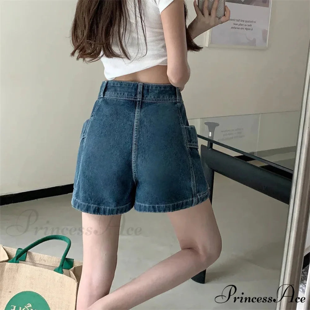 Baggy Denim Trousers Fashion Skirt skirts-250223