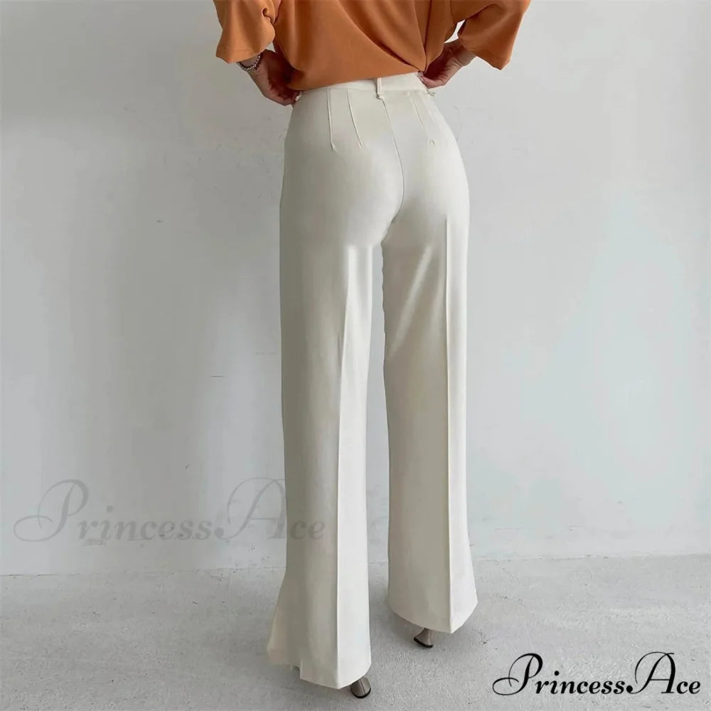 Baggy Divided Direct Informal Trousers pants-241228