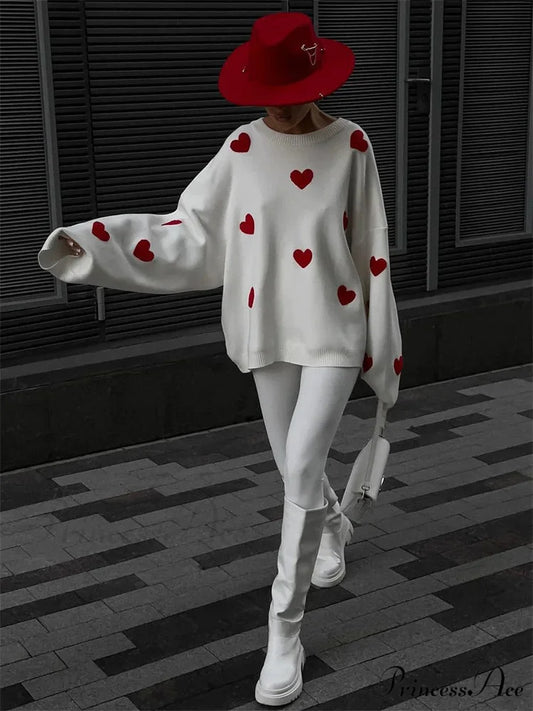 Baggy Style Patchwork Extended Sleeve Jumper swraters-241228