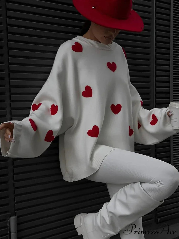 Baggy Style Patchwork Extended Sleeve Jumper swraters-241228