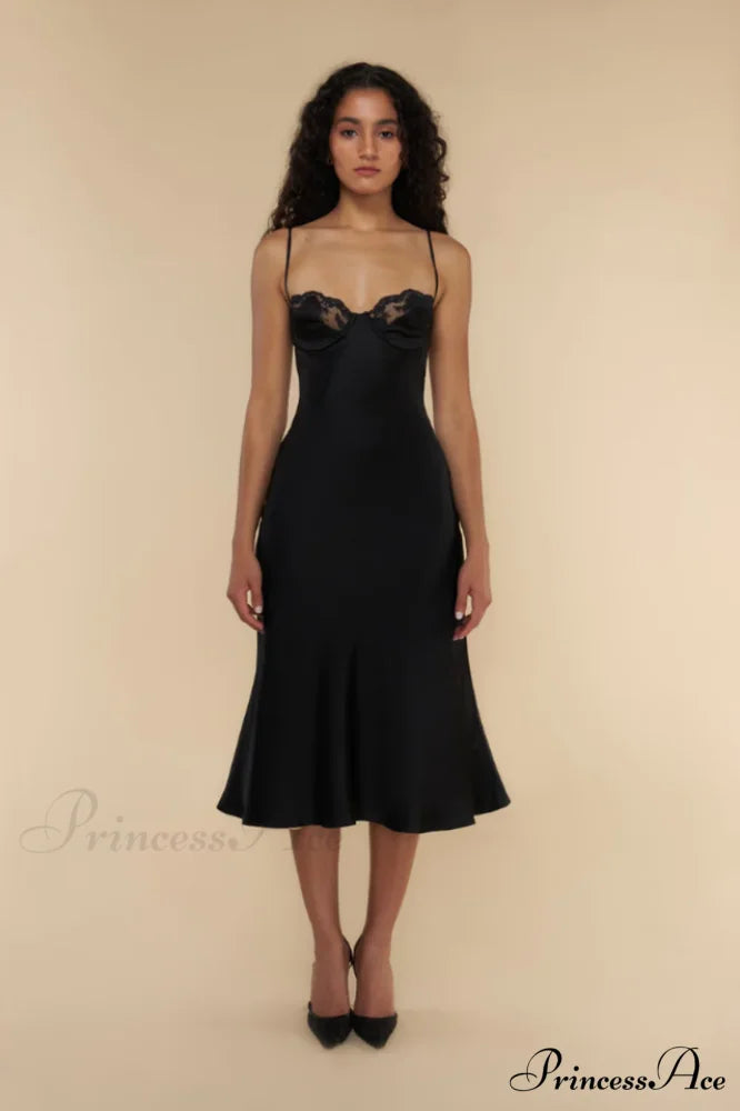 Ballet Elegant Dress Noir