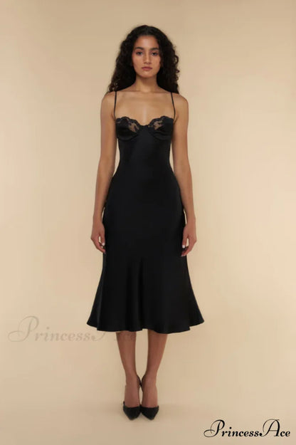 Ballet Elegant Dress Noir