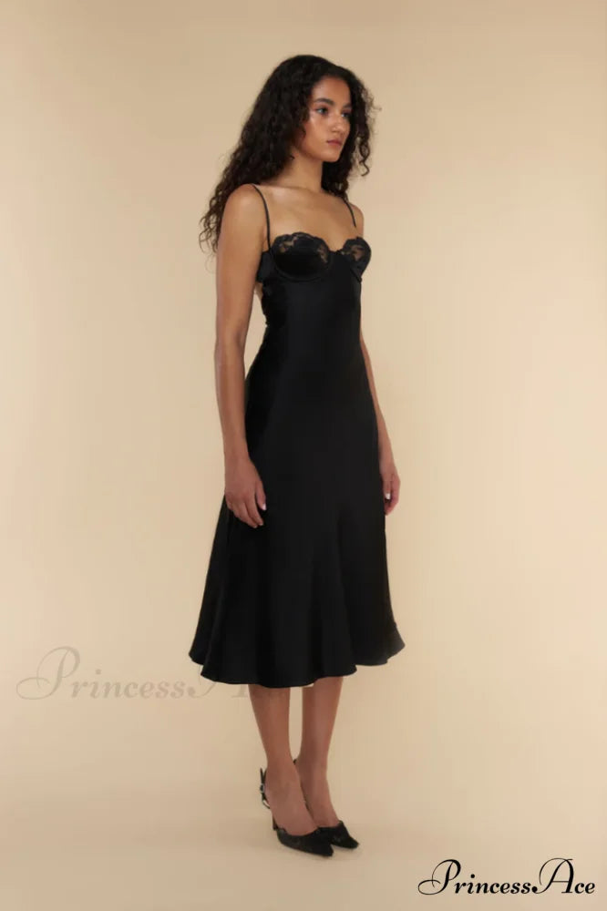 Ballet Elegant Dress Noir