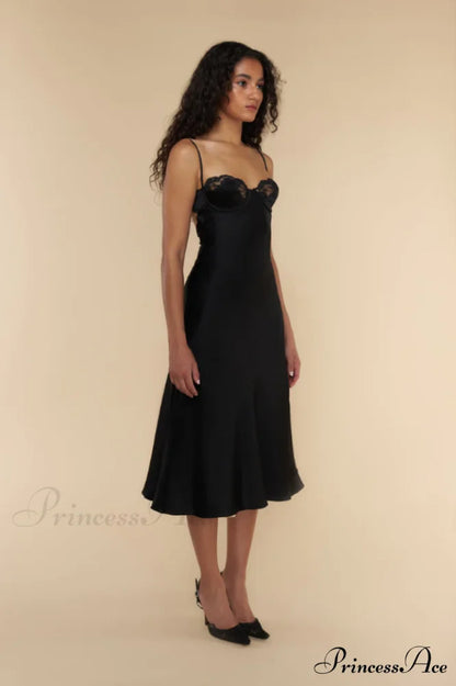 Ballet Elegant Dress Noir