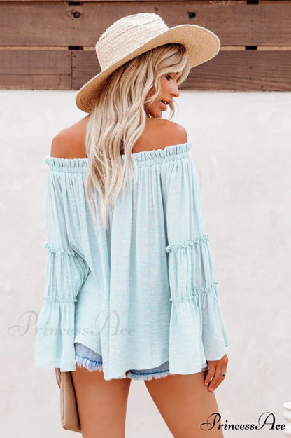 Bamboo Flare Stylish Sleeve T-shirt