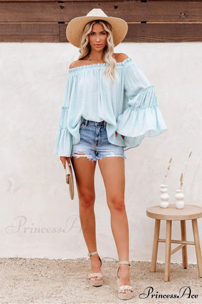 Bamboo Flare Stylish Sleeve T-shirt