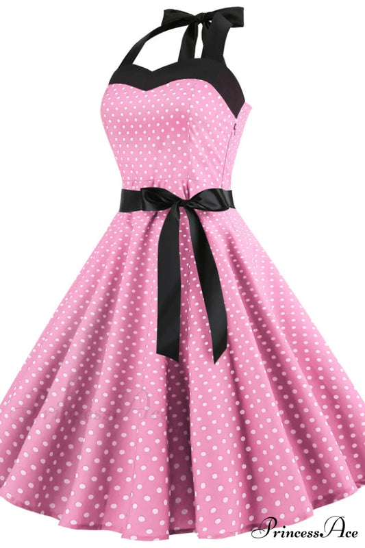 Barbie Movie Margot Charming Pink Plaid Check Dress