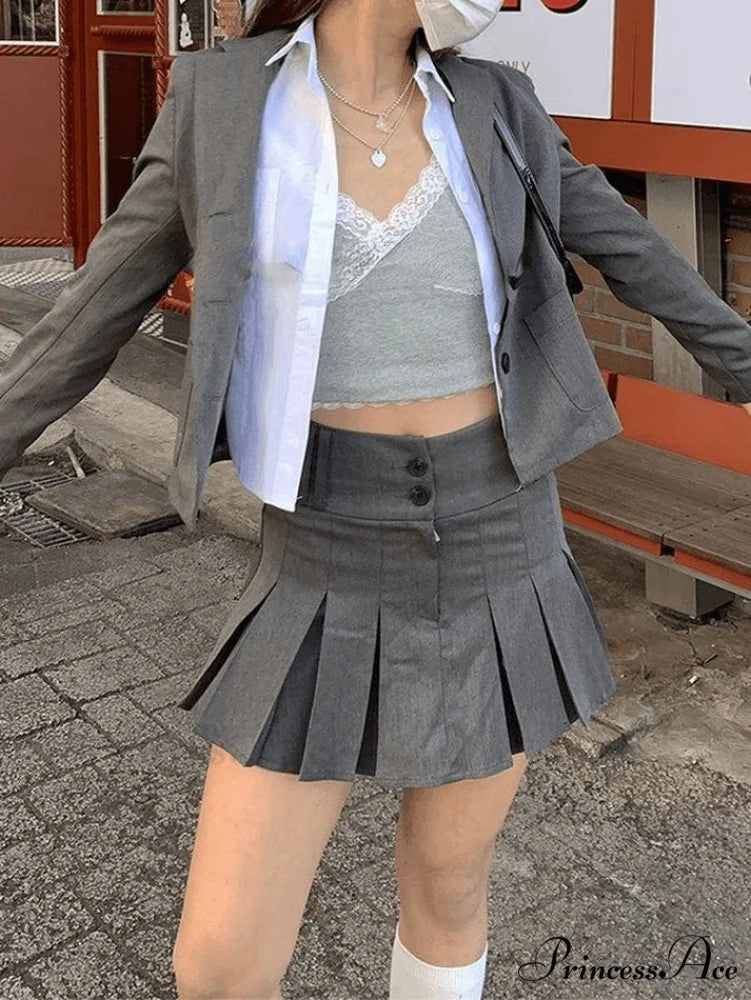 Basic Knit Graceful Crop Tank Top