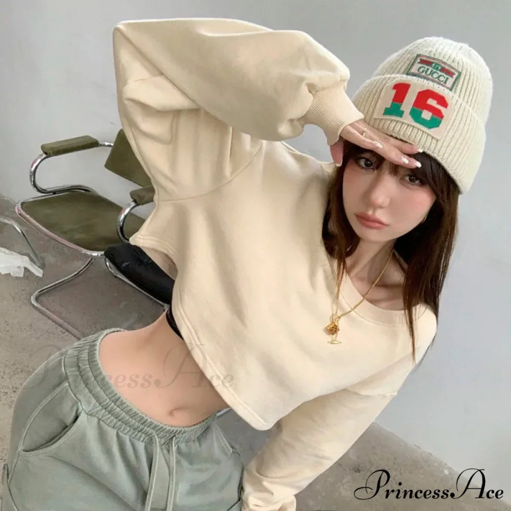 Basic Stylish Casual Spring Cozy Hoodie Sweatshirts & Hoodies-L