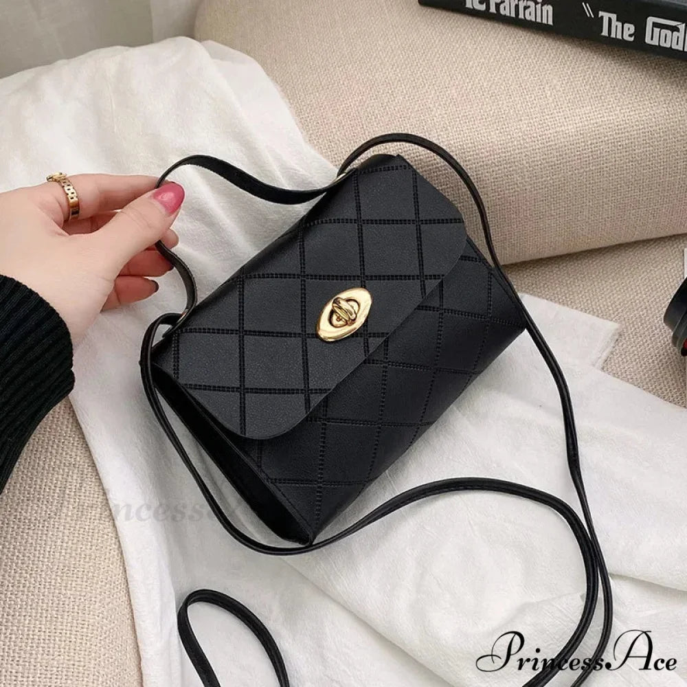 Basic Synthetic Leather Cell Phone Change Crossbody Purse handbag-250126
