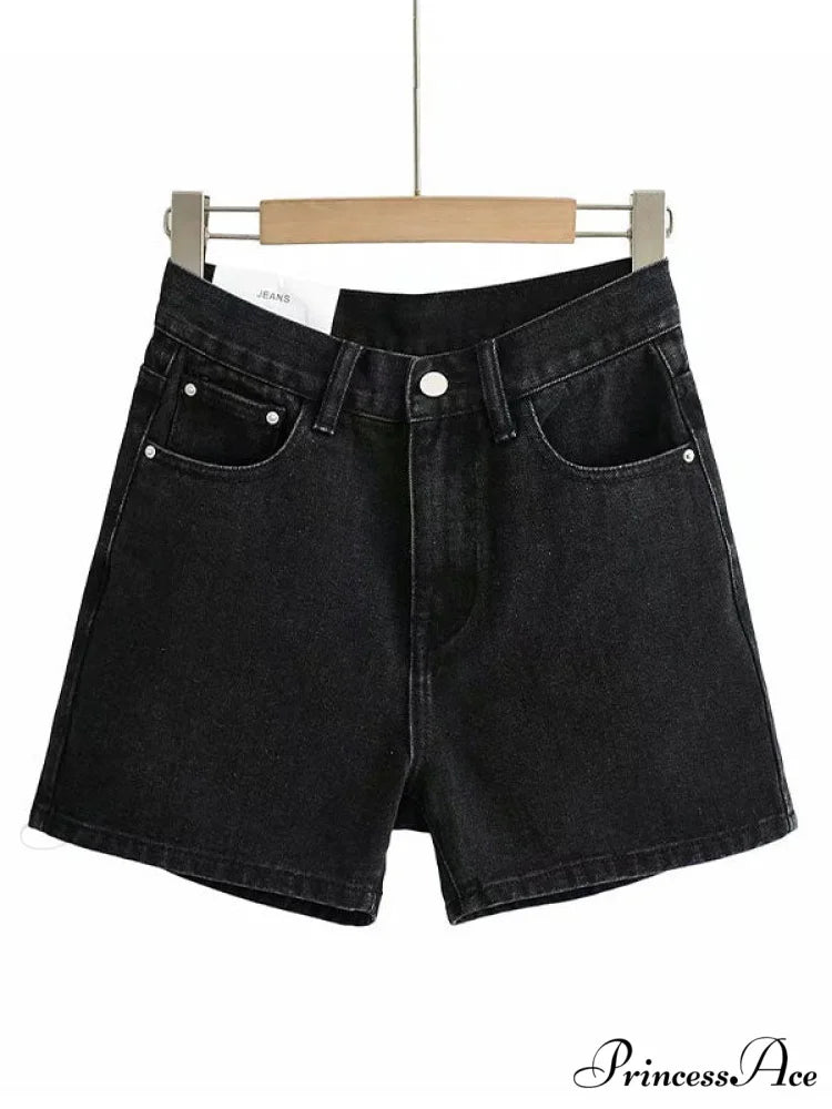 Basic Wash Straight Trendy Leg Boyfriend Jeans