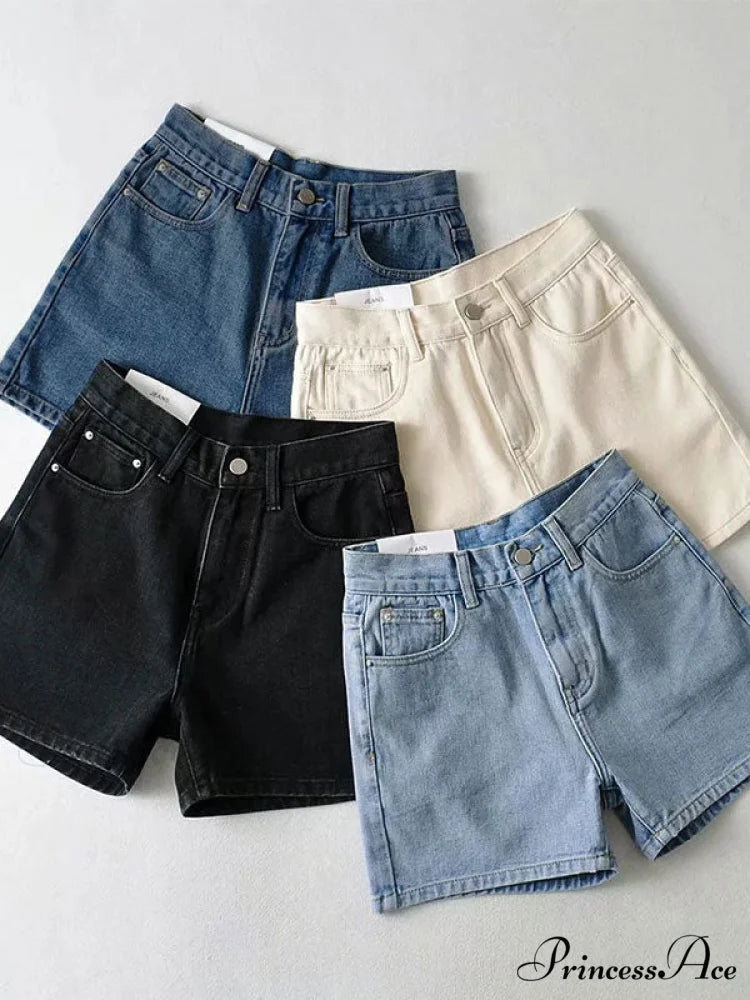 Basic Wash Straight Trendy Leg Boyfriend Jeans