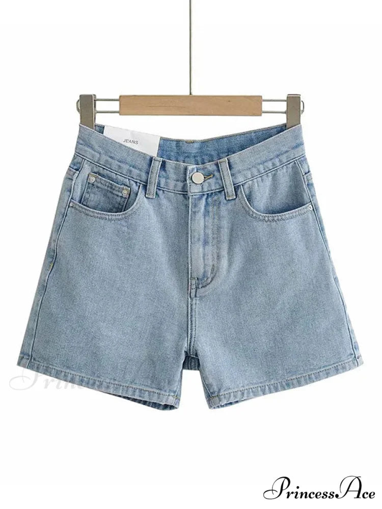 Basic Wash Straight Trendy Leg Boyfriend Jeans