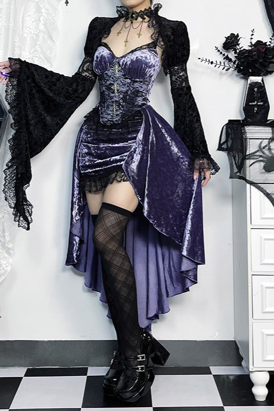 Fishtail Bodycon Gothic Dress