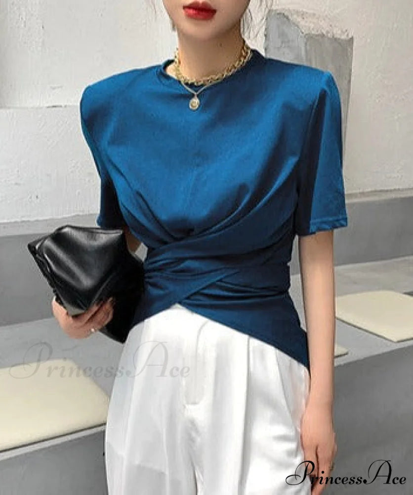Beata Blouse Blue / S