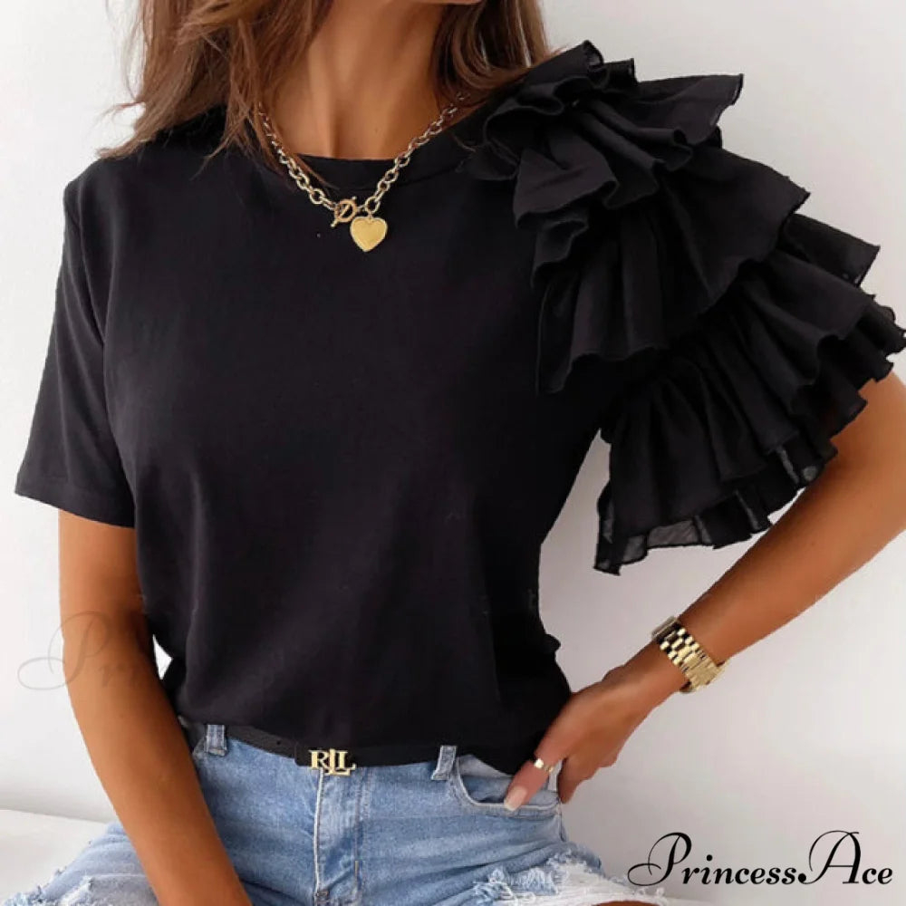 Beatrice Top Black / S